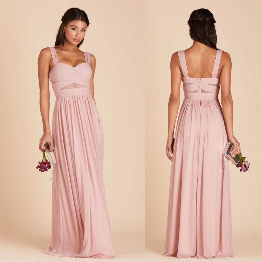 Elyse Bridesmaid Dress in Dusty Rose